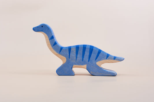 Holztiger Plesiosaurus – Wooden Marine Dinosaur Toy
