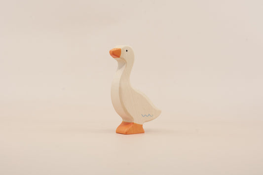 Holztiger Standing Goose – Wooden Farm Animal Toy