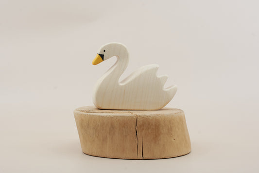 Holztiger Swan – Wooden Pond Animal Toy