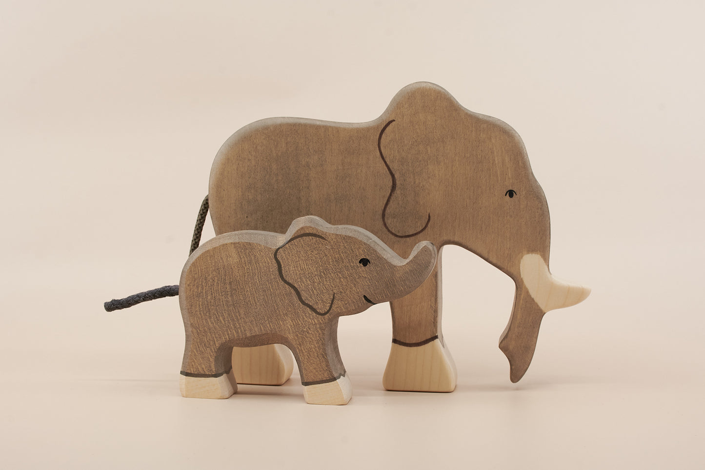 Holztiger Small Elephant Wooden Animal Toy