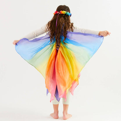 Sarah's Silks Rainbow silk fairy wings, photo 4