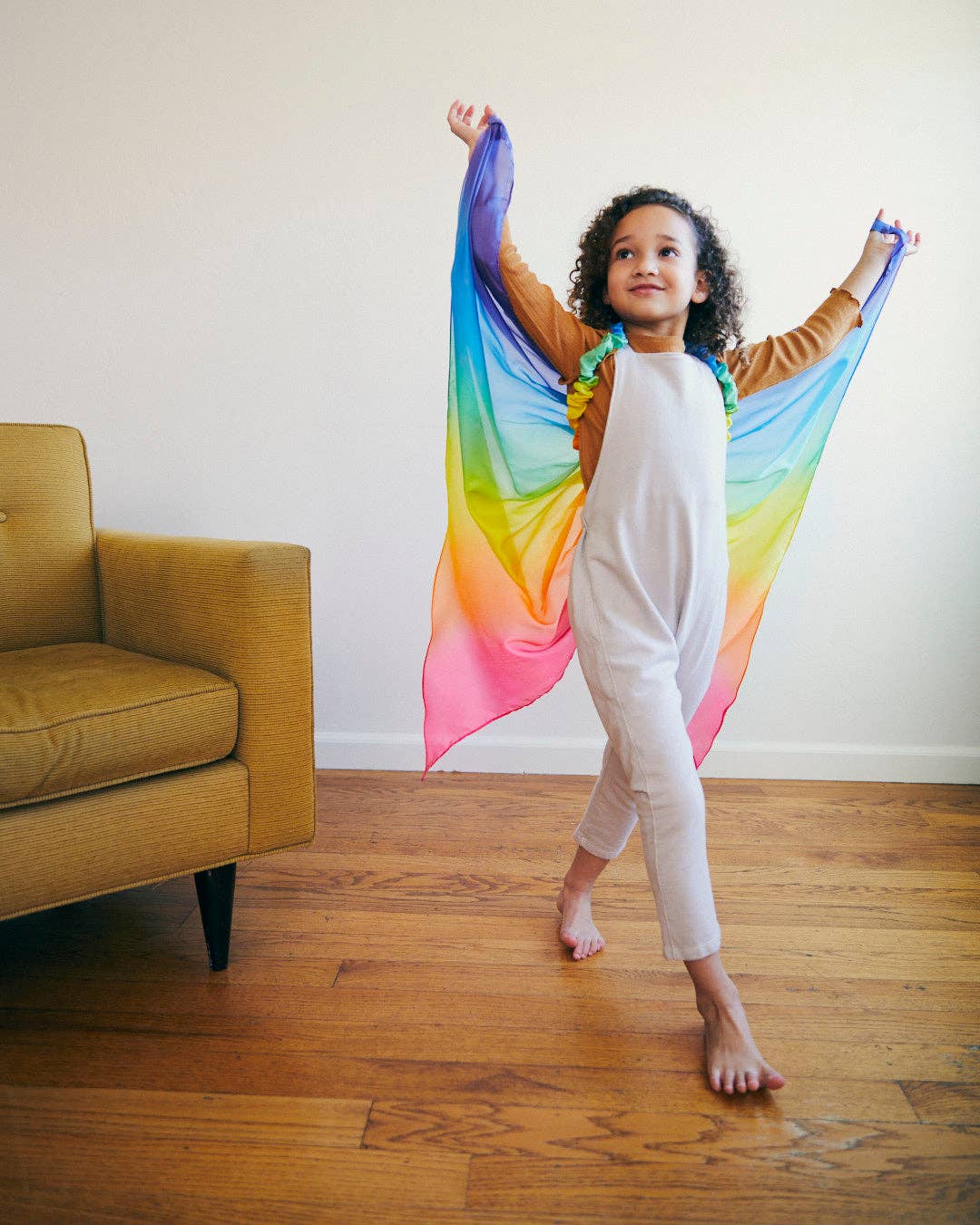 Sarah's Silks Rainbow silk fairy wings, photo 5