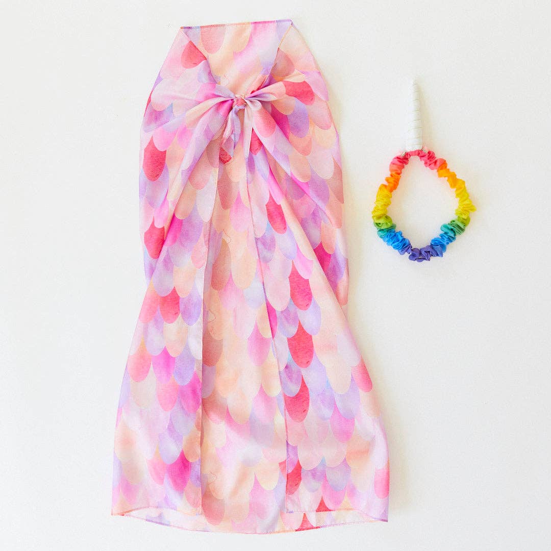 Enchanted Pink Unicorn Playsilk