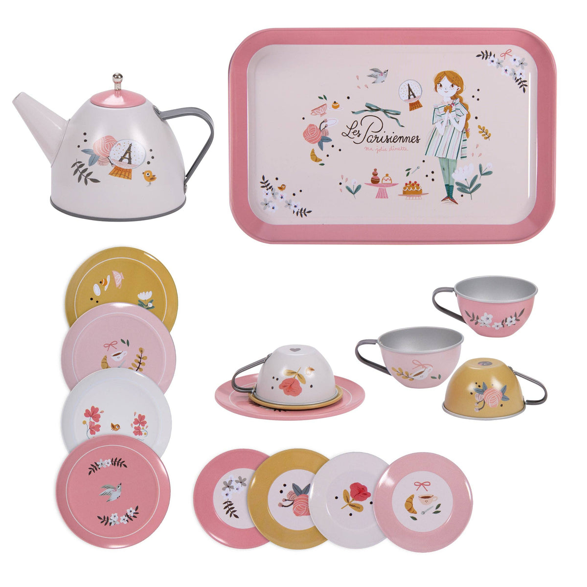 Moulin Roty Parisiennes tea party set, additional view