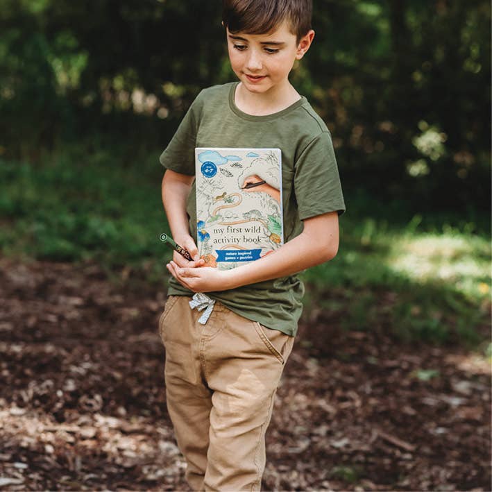 My First Wild Activity Book – Nature Activity Book for Ages 4-7