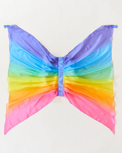 Sarah's Silks Rainbow silk fairy wings for kids
