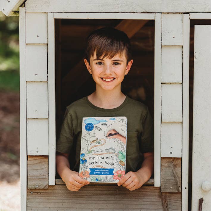 My First Wild Activity Book – Nature Activity Book for Ages 4-7
