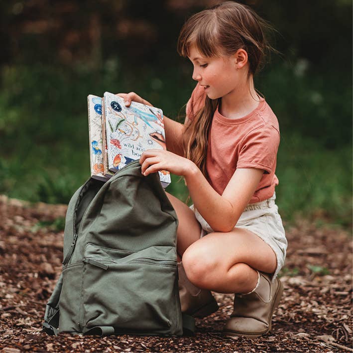 Wild Activity Book – 120-Page Nature Activity Book for Kids