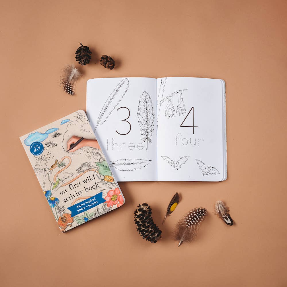 My First Wild Activity Book – Nature Activity Book for Ages 4-7