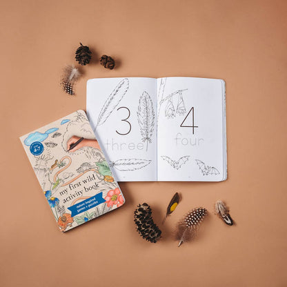 My First Wild Activity Book – Nature Activity Book for Ages 4-7