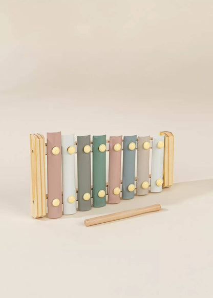 Wooden Musical Instruments Playset – Montessori Music & Rhythm Toy – Ages 3+