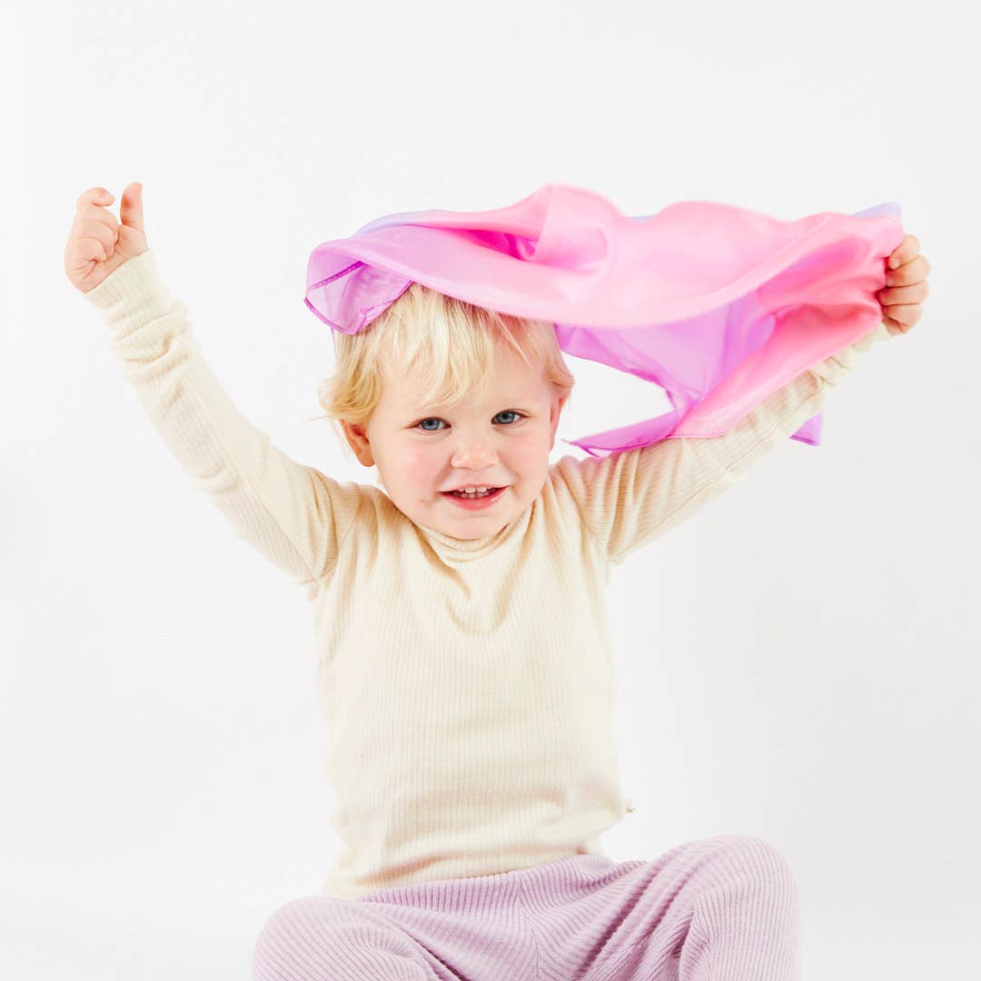 Sarah's Silks Fire Mini Enchanted Playsilk, photo 3