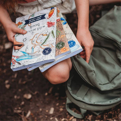 Wild Activity Book – 120-Page Nature Activity Book for Kids