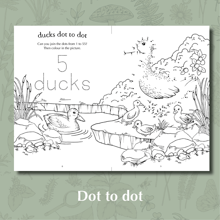 My First Wild Activity Book – Nature Activity Book for Ages 4-7