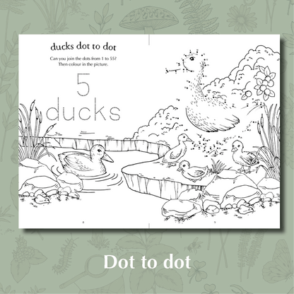My First Wild Activity Book – Nature Activity Book for Ages 4-7