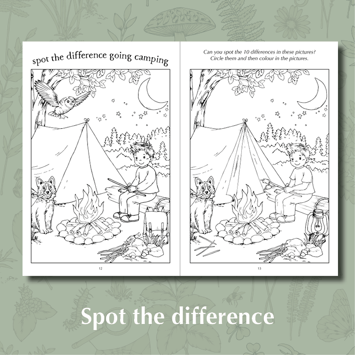 My First Wild Activity Book – Nature Activity Book for Ages 4-7