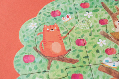 Mon Petit Pommier puzzle full scene assembled