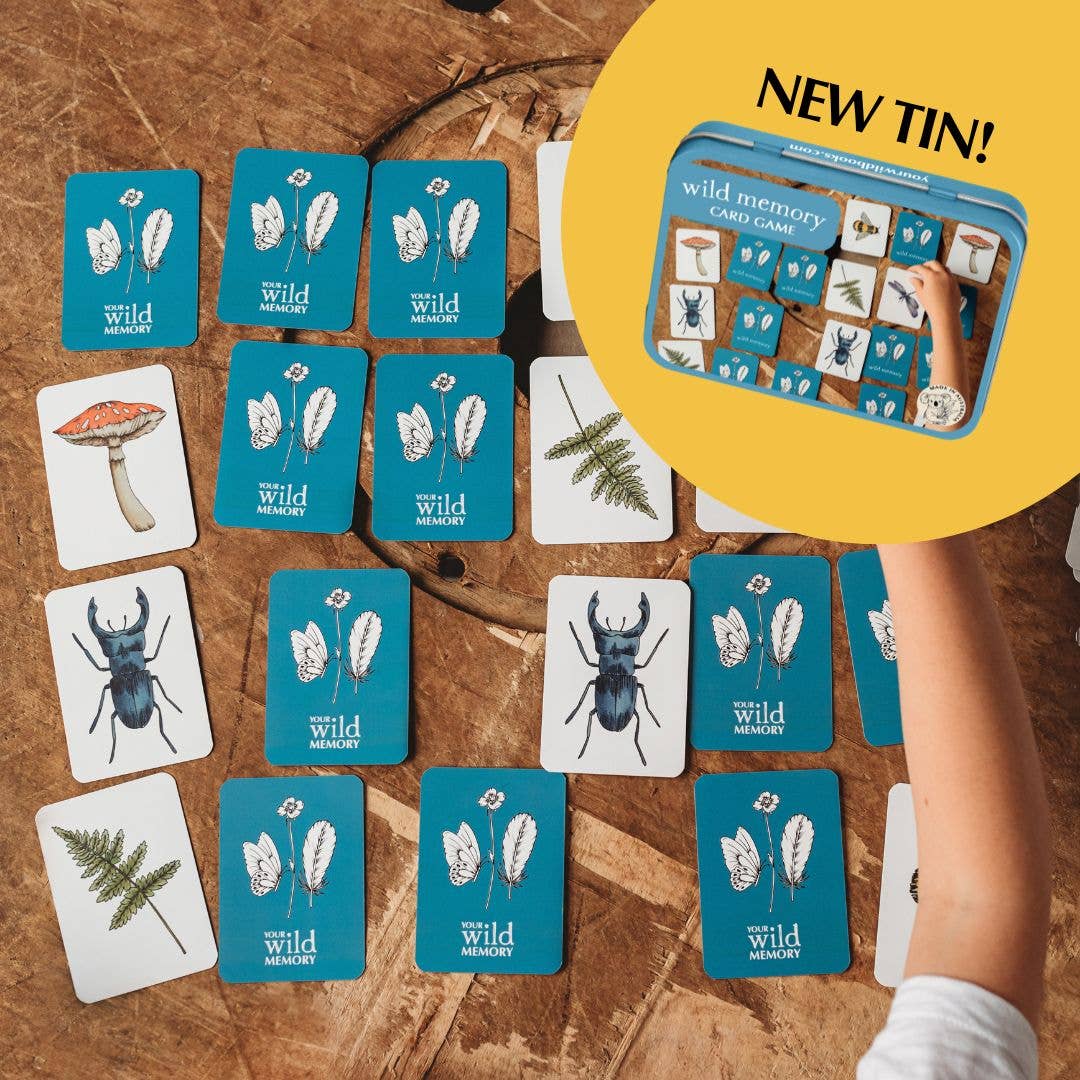 Wild Memory Card Game – Nature-Themed Matching Game (Ages 3+)