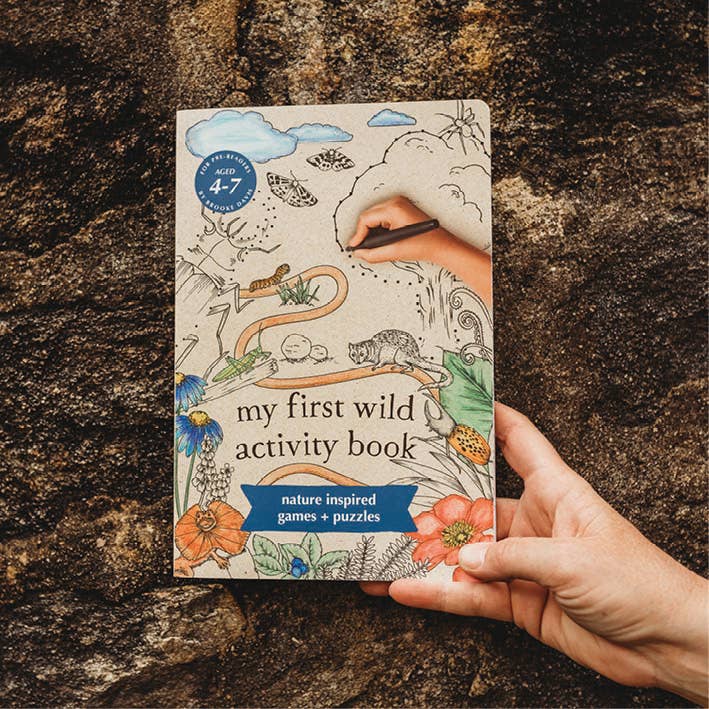 My First Wild Activity Book – Nature Activity Book for Ages 4-7