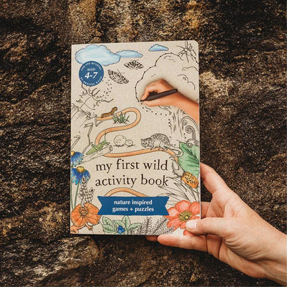 My First Wild Activity Book – Nature Activity Book for Ages 4-7