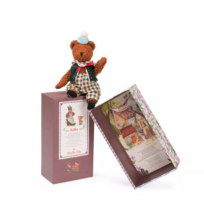 Moulin Roty Baba the Bear large plush, additional view