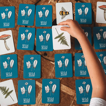 Wild Memory Card Game – Nature-Themed Matching Game (Ages 3+)