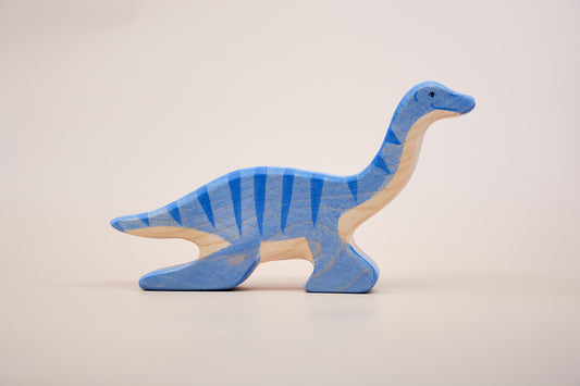 Holztiger Plesiosaurus – Wooden Marine Dinosaur Toy