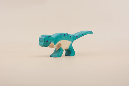 Holztiger Pachycephalosaurus wooden dinosaur toy – side view