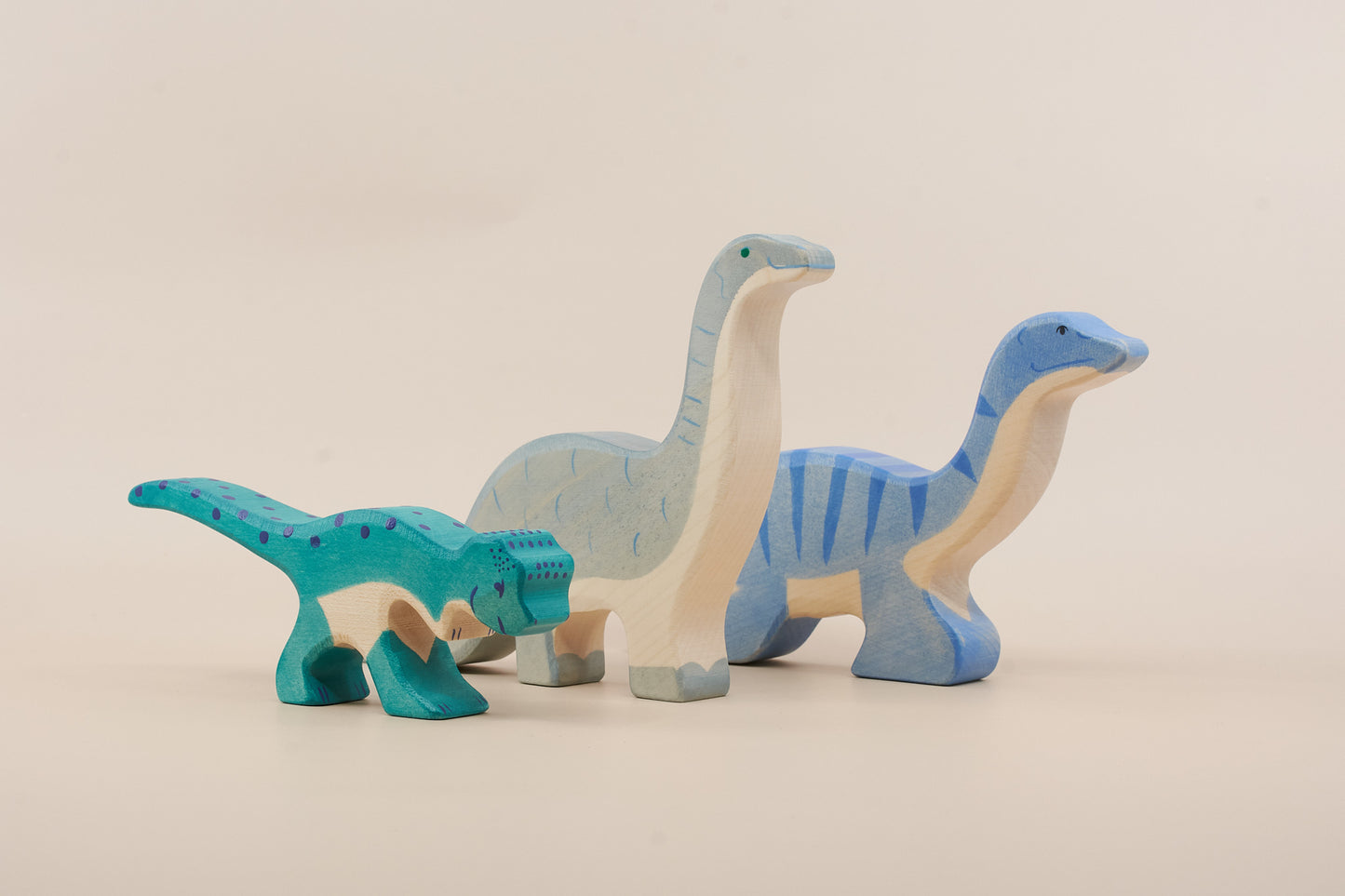 Holztiger Plesiosaurus Wooden Dinosaur Toy for Toddlers
