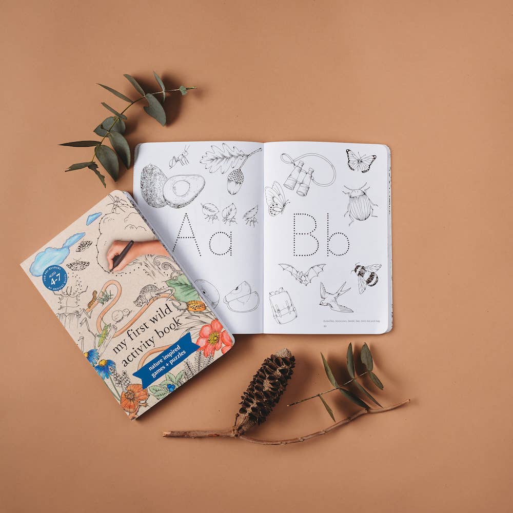 My First Wild Activity Book – Nature Activity Book for Ages 4-7