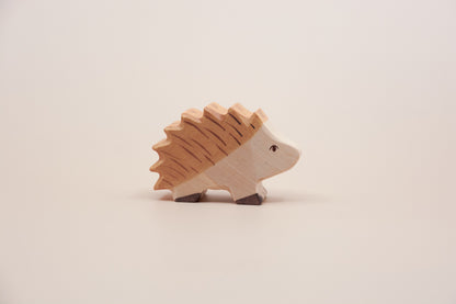 Holztiger Hedgehog – Handcrafted Wooden Woodland Animal Toy