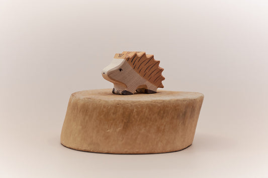 Holztiger Hedgehog – Wooden Woodland Animal Toy