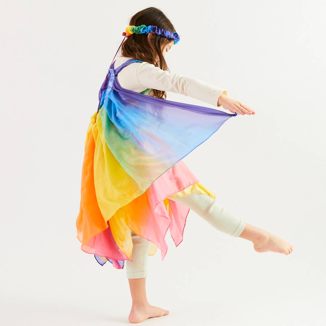 Sarah's Silks Rainbow silk fairy wings, photo 2