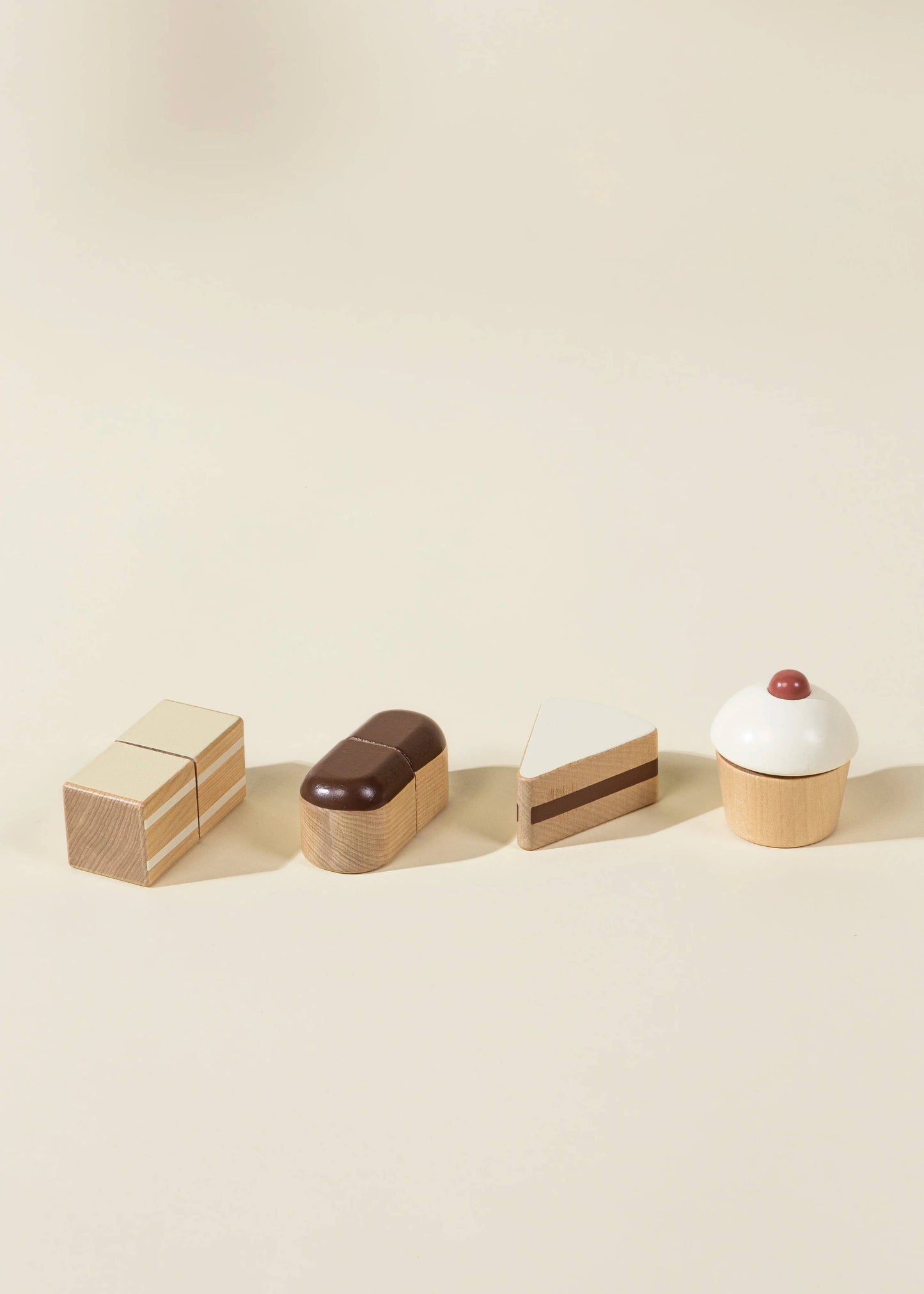 Wooden Dessert Tower Playset for Kids | Pretend Bakery & Tea Party Toy (8 Pieces)