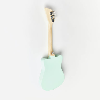 Loog Mini Acoustic Guitar for Kids Ages 3+ – Green | Beginner 3-String Guitar