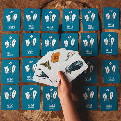 Wild Memory Card Game – Nature-Themed Matching Game (Ages 3+)