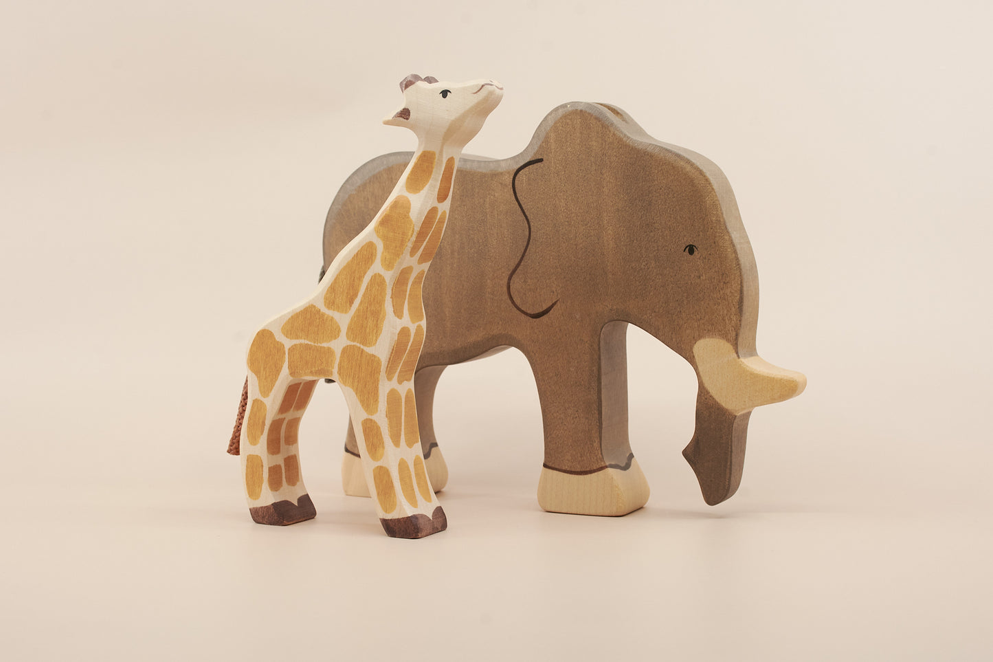 Holztiger Elephant – Wooden Safari Animal Toy