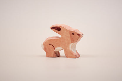 Holztiger Rabbit – Wooden Woodland Animal Toy