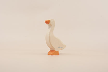 Holztiger Standing Goose – Wooden Farm Animal Toy
