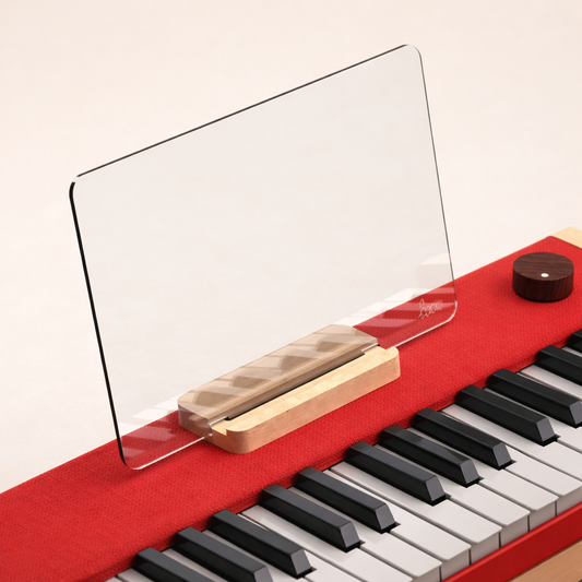 Loog Piano Magnetic Music Stand – Acrylic Sheet & Tablet Holder