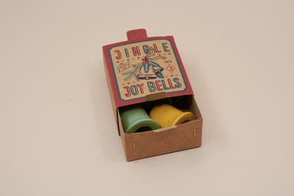 Grapat Jingle Joy Bells Ornament Set No. 3 – Wooden Holiday Decor