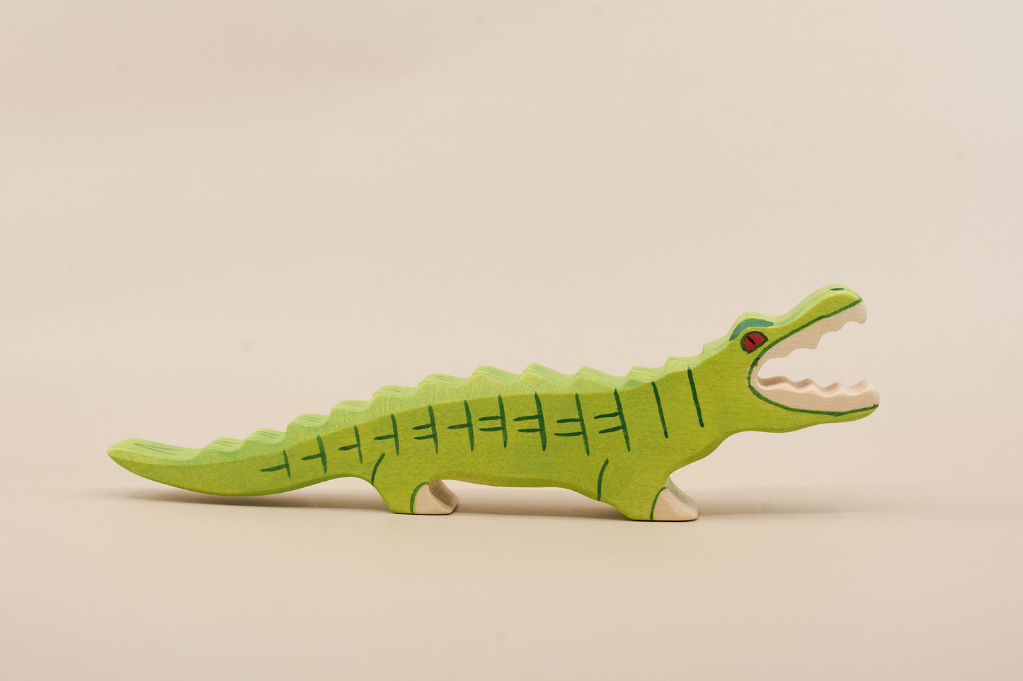 Holztiger Crocodile – Wooden Animal Toy