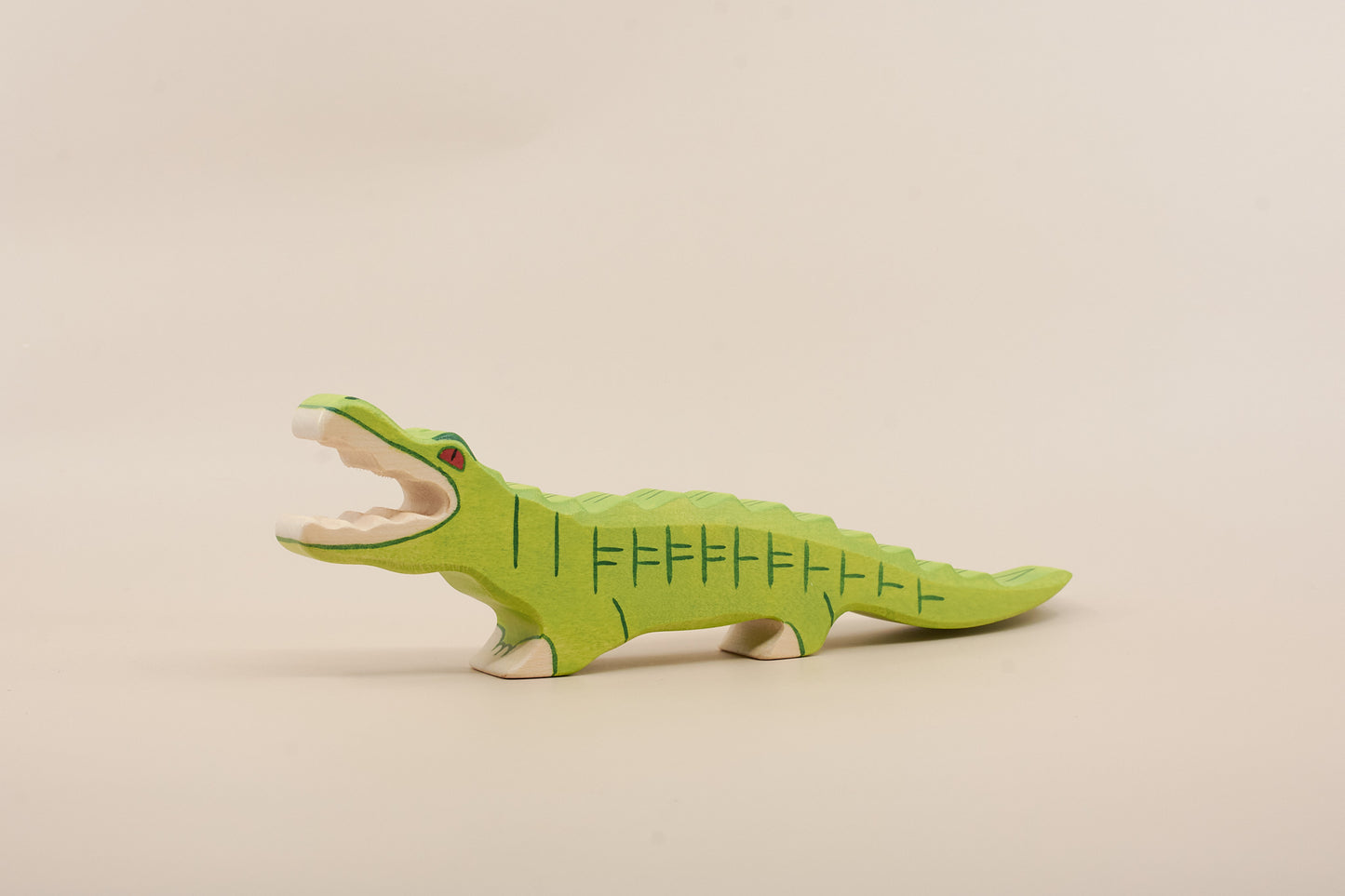 Holztiger Crocodile – Wooden Animal Toy