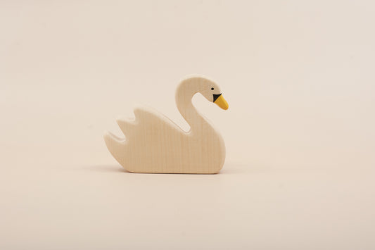 Holztiger Swan – Wooden Pond Animal Toy