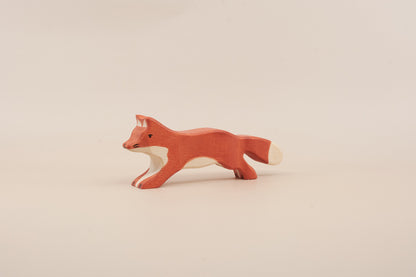 Holztiger Running Fox Wooden Toy – Forest Animal Figure