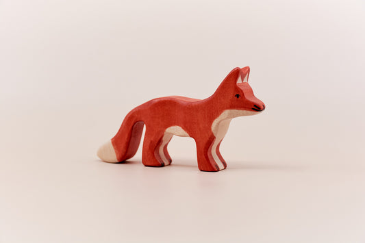 Holztiger Fox – Wooden Standing Animal Toy