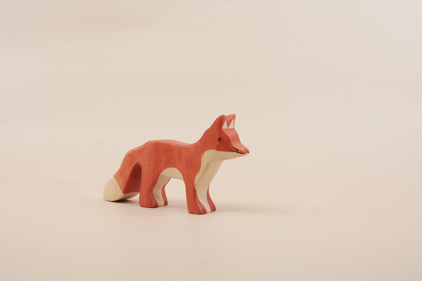 Holztiger Fox – Wooden Standing Animal Toy
