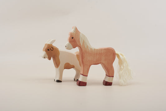 Holztiger Foal – Wooden Farm Horse Toy