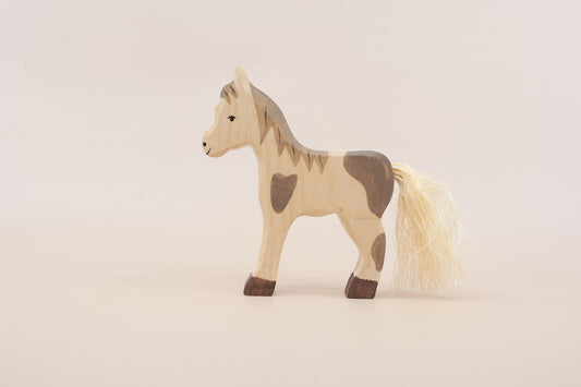 Holztiger Dappled Foal Wooden Toy – Farm Animal Figure
