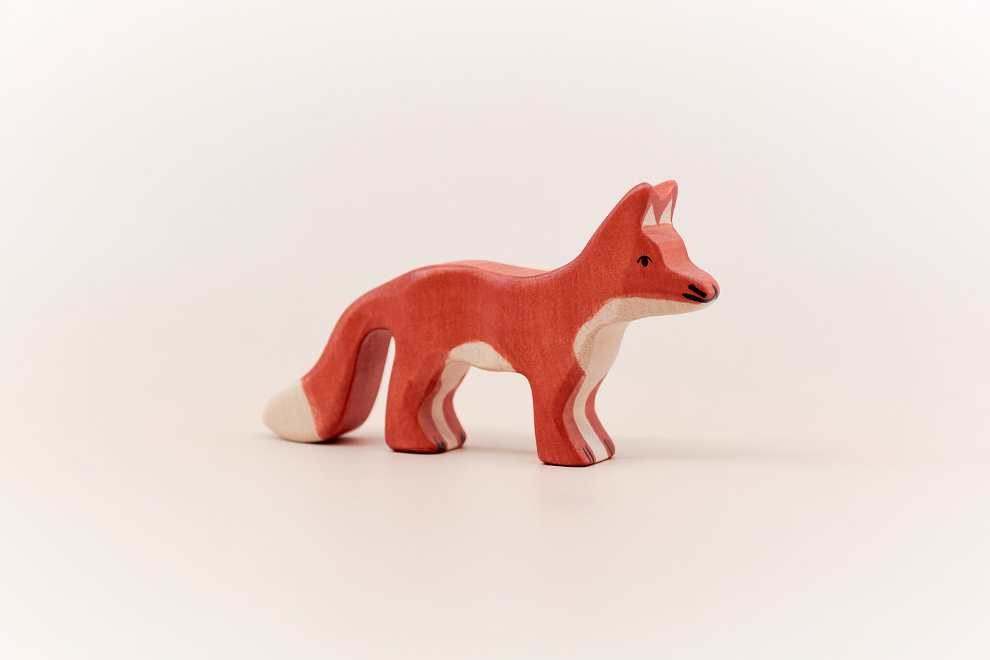 Holztiger Fox – Wooden Standing Animal Toy